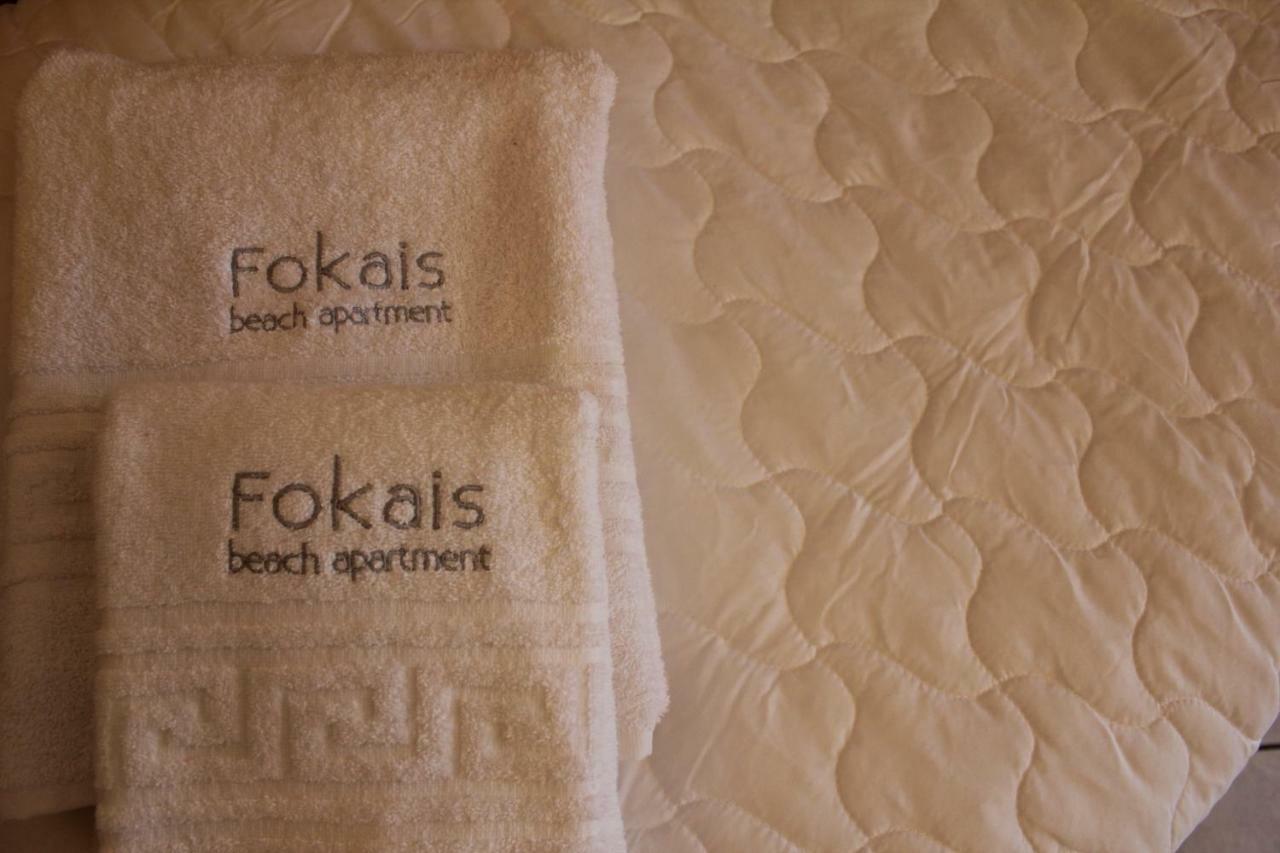 Fokais Beach Apartment Néa Fókaia Dış mekan fotoğraf
