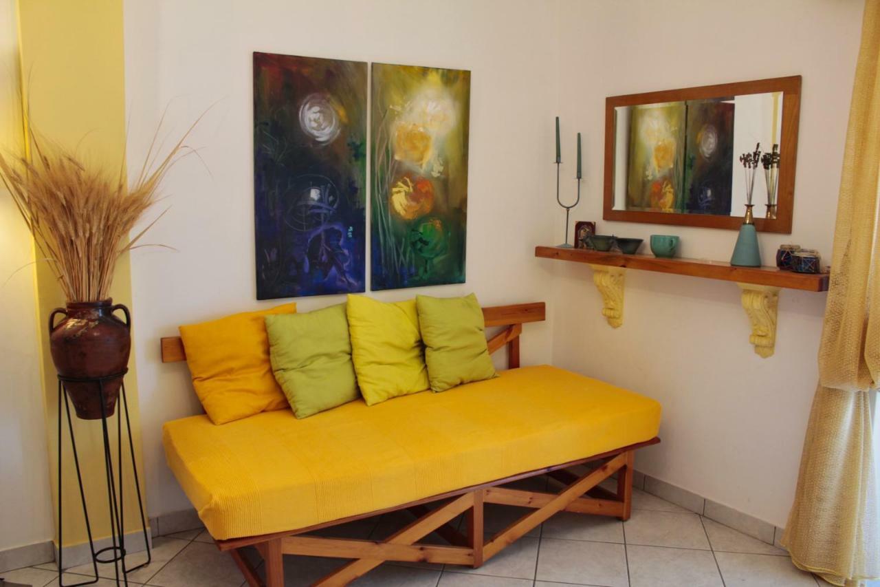 Fokais Beach Apartment Néa Fókaia Dış mekan fotoğraf